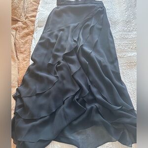 St John Evening   Stunning long, silk skirt in excellent condition
